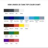 tank top color chart - Tom MacDonald Store